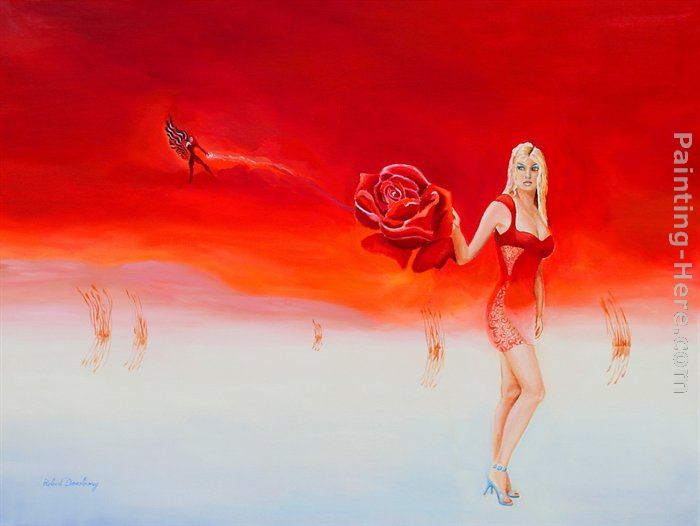 2011 Red rose from heaven